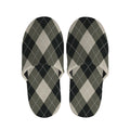 Diamond Shapes Argyle Pattern Print Slippers