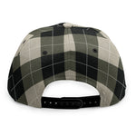 Diamond Shapes Argyle Pattern Print Snapback Cap