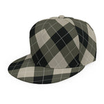 Diamond Shapes Argyle Pattern Print Snapback Cap