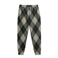 Diamond Shapes Argyle Pattern Print Sweatpants