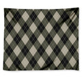 Diamond Shapes Argyle Pattern Print Tapestry