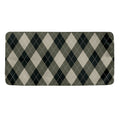 Diamond Shapes Argyle Pattern Print Towel