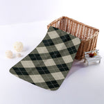 Diamond Shapes Argyle Pattern Print Towel