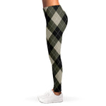Diamond Shapes Argyle Pattern Print Women's Leggings