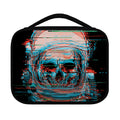 Digital Glitch Astronaut Skull Print Classic Bible Case