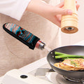 Digital Glitch Astronaut Skull Print Skillet Handle Cover