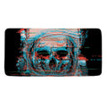 Digital Glitch Astronaut Skull Print Towel