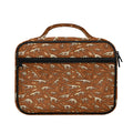 Dino Skeleton Fossil Pattern Print Briefcase Bible Bag