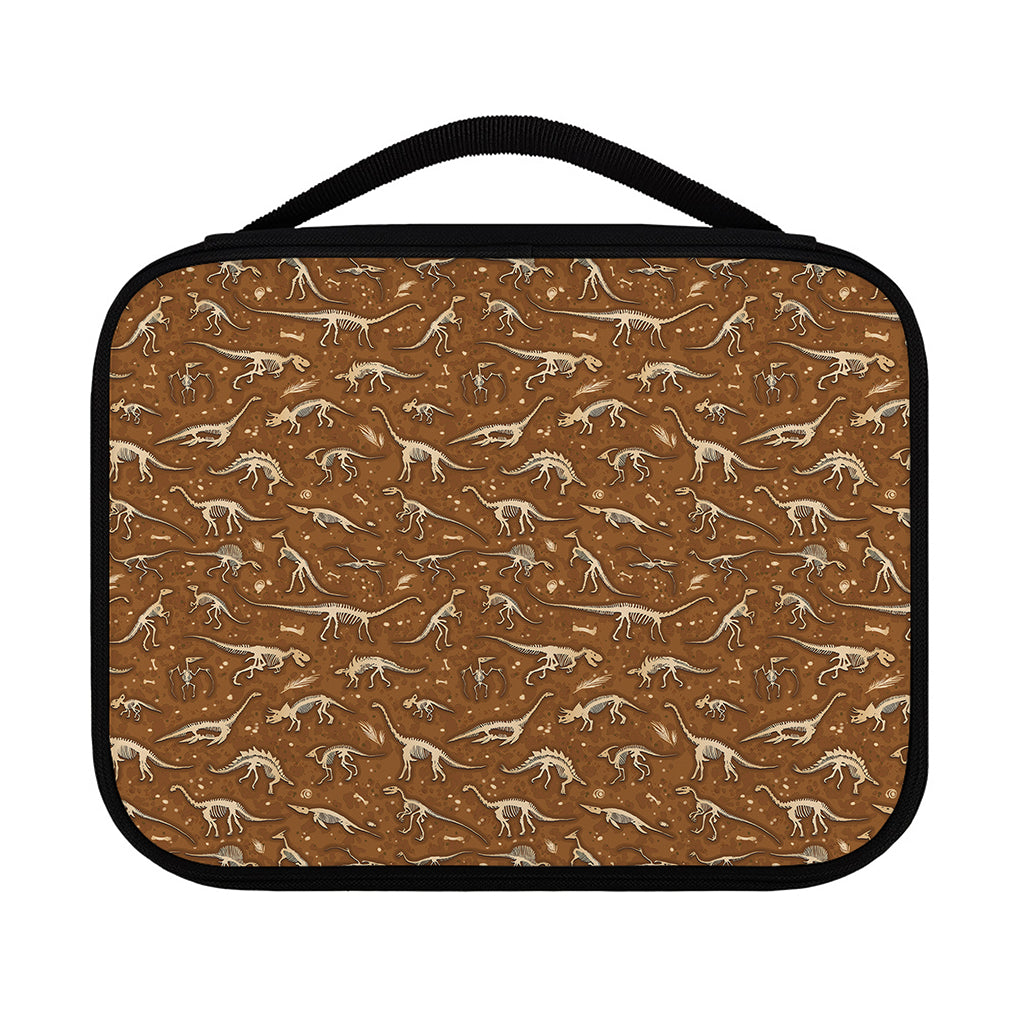 Dino Skeleton Fossil Pattern Print Classic Bible Case