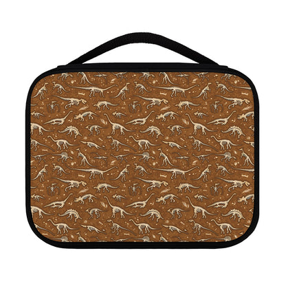 Dino Skeleton Fossil Pattern Print Classic Bible Case