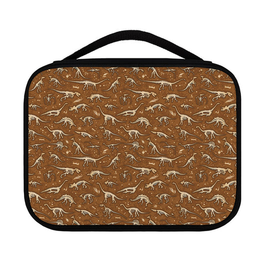 Dino Skeleton Fossil Pattern Print Classic Bible Case