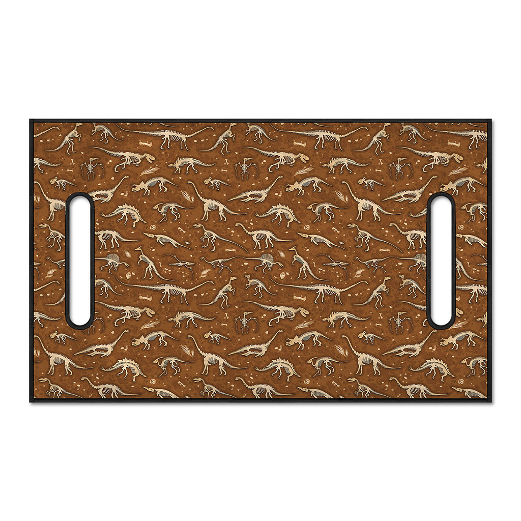 Dino Skeleton Fossil Pattern Print Golf Cart Seat Cover