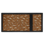 Dino Skeleton Fossil Pattern Print Trifold Wallet