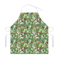 Dinosaur And Prehistoric Plants Print Adjustable Apron