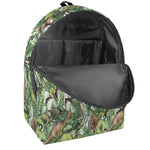 Dinosaur And Prehistoric Plants Print Backpack