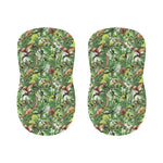 Dinosaur And Prehistoric Plants Print Bar Stool Covers