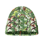 Dinosaur And Prehistoric Plants Print Beanie