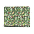 Dinosaur And Prehistoric Plants Print Bifold Wallet