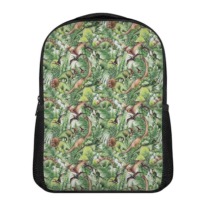 Dinosaur And Prehistoric Plants Print Casual Backpack