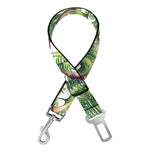 Dinosaur And Prehistoric Plants Print Dog Seat Belt