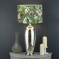 Dinosaur And Prehistoric Plants Print Drum Lamp Shade