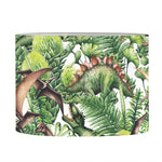 Dinosaur And Prehistoric Plants Print Drum Lamp Shade