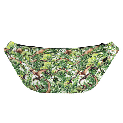 Dinosaur And Prehistoric Plants Print Fanny Pack