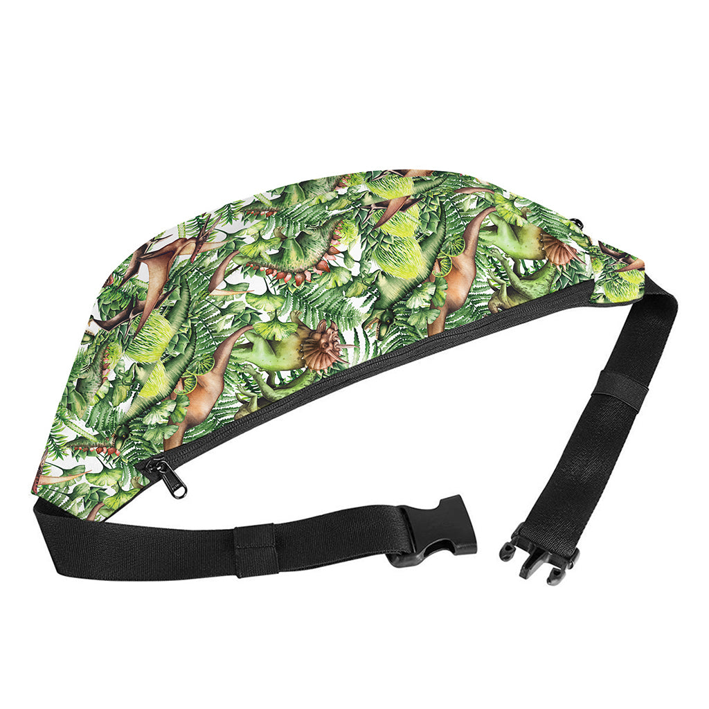 Dinosaur And Prehistoric Plants Print Fanny Pack