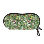 Dinosaur And Prehistoric Plants Print Glasses Case