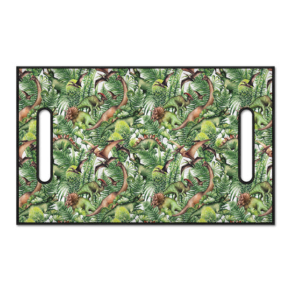Dinosaur And Prehistoric Plants Print Golf Cart Seat Cover