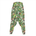Dinosaur And Prehistoric Plants Print Hammer Pants
