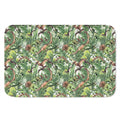 Dinosaur And Prehistoric Plants Print Indoor Door Mat