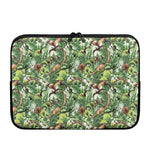 Dinosaur And Prehistoric Plants Print Laptop Sleeve