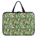 Dinosaur And Prehistoric Plants Print Laptop Sleeve With Handle
