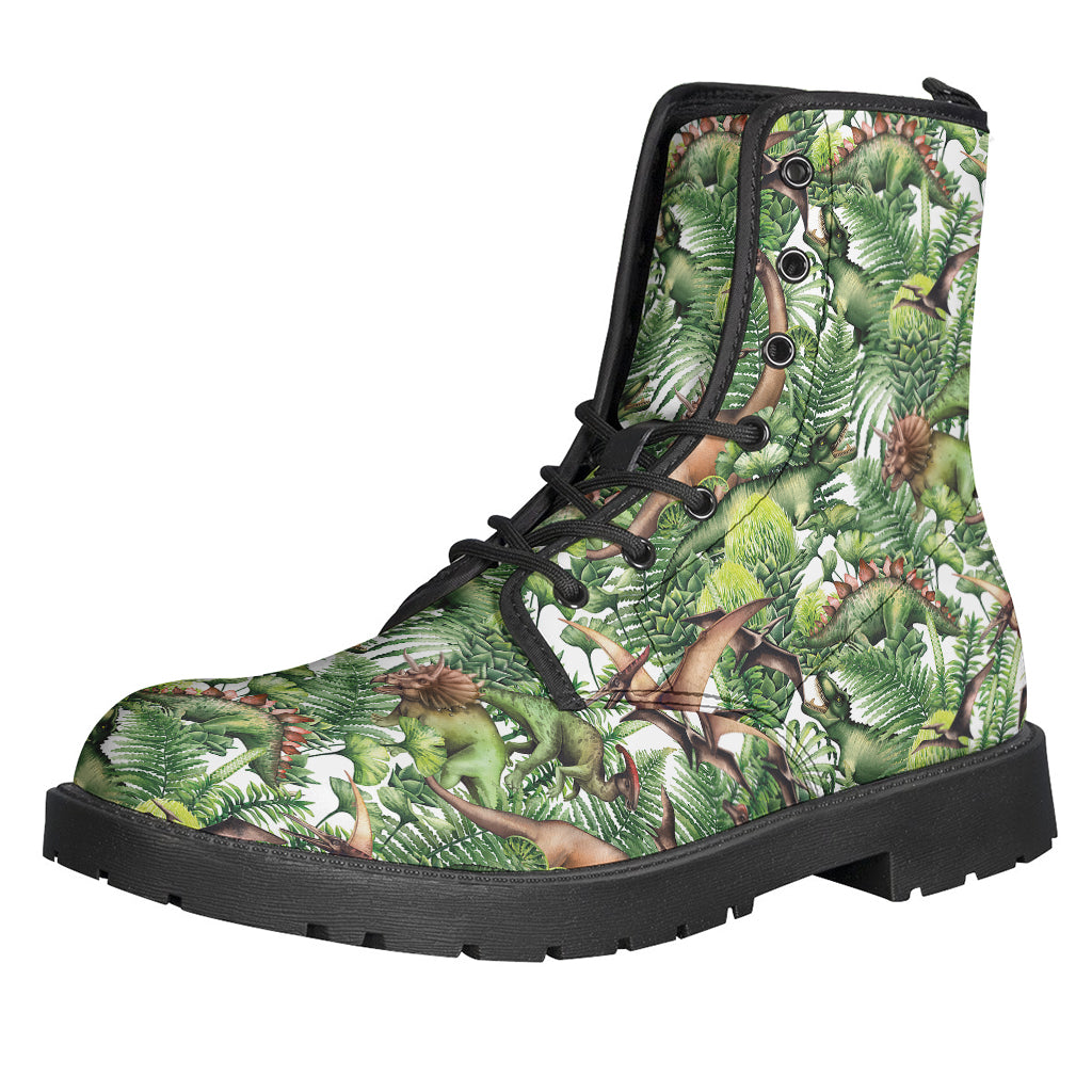 Dinosaur And Prehistoric Plants Print Backpack
