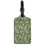 Dinosaur And Prehistoric Plants Print Luggage Tag