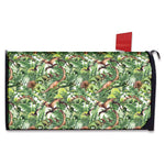 Dinosaur And Prehistoric Plants Print Mailbox Cover