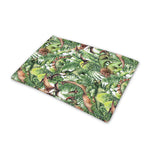 Dinosaur And Prehistoric Plants Print Pet Cooling Mat Cover