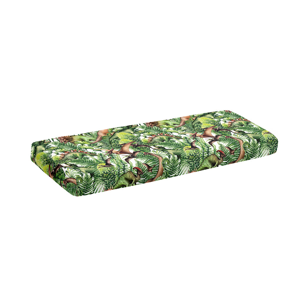 Dinosaur And Prehistoric Plants Print Piano Keyboard Cover