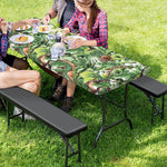Dinosaur And Prehistoric Plants Print Picnic Table Cover