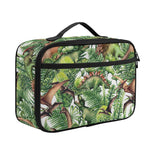 Dinosaur And Prehistoric Plants Print Portable Lunch Bag