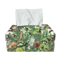 Dinosaur And Prehistoric Plants Print Rectangle Tissue Box Cover