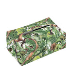 Dinosaur And Prehistoric Plants Print Rectangle Tissue Box Cover