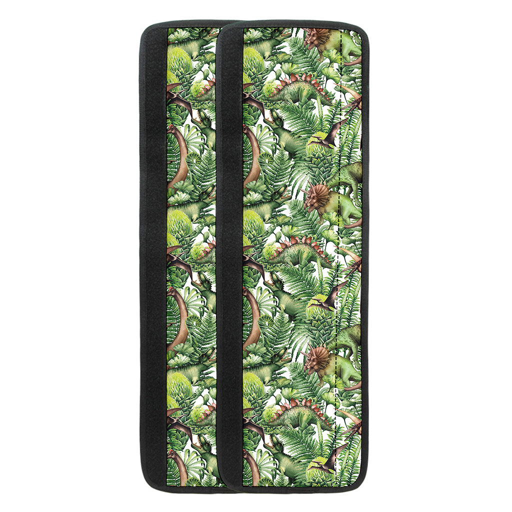 Dinosaur And Prehistoric Plants Print Refrigerator Handle Covers