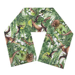 Dinosaur And Prehistoric Plants Print Scarf