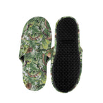 Dinosaur And Prehistoric Plants Print Slippers