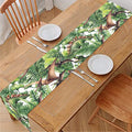 Dinosaur And Prehistoric Plants Print Table Runner