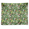 Dinosaur And Prehistoric Plants Print Tapestry