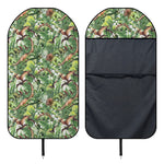 Dinosaur And Prehistoric Plants Print Waterproof Car Seat Cover