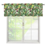 Dinosaur And Prehistoric Plants Print Window Valance